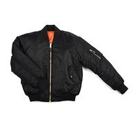 Fostex Garments Veste Bomber Aviation MA-I Noir L - Noir