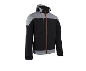 Veste BANJO Softshell noir gris TM COVERGUARD 5BAN01000M