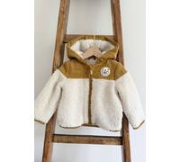 Veste Bébé Intérieur Polaire Avec Capuche Charly Camel 36M(97CM)