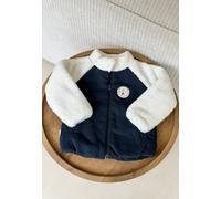 Veste Bébé Intérieur Polaire Charly Bleu 12M(74CM)