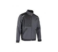 Veste bicolor Cyclope zippée gris/noir T XL LMA 2431-XL