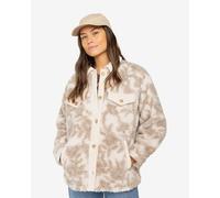 Veste Billabong Coastal Eaves beige blanc femme - L