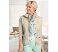 Veste blazer 65% coton - Collection L - gris pierre GRIS PIERRE 24