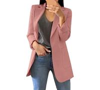 Veste Blazer Femme Hiver - Votre Quotidien avec des Vestes pour Femmes Et des Vestes De Costume Une Pièce Polyvalente À Superposer pour des Tenues Décontractées (Pk2 M)