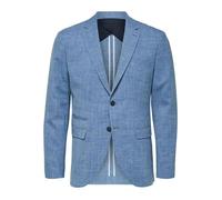 Veste Blazer - Selected - Slim Fit - Bleu clair - 2 Boutons - Poches à rabat 102 cm