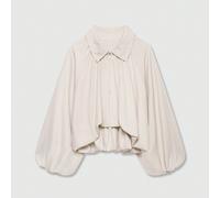 Veste bomber à manches longues, col à revers, zippée, décontractée pour femmes, printemps L,M,S,XSUnicoloreTissu tissé