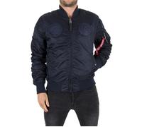 Alpha Industries Ma-1 Vf Nasa Jacket Bleu S Homme