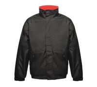 Veste bomber doublée polaire Regatta Professional DOVER - Noir / Rouge - XS XXXL