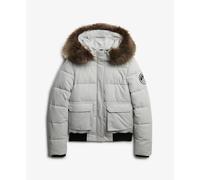Superdry Everest Ella Bomber Jacket Gris M Femme