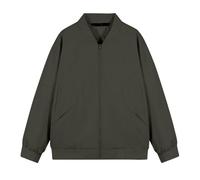 Veste bomber homme Vestes demi-saison d'été Blousons d'aviateur course Manteaus en softshell coton grande taille zippée chic Style universitaire pour printemps té légère
