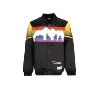 Veste Bomber Man Nba Ce Snap Satin Jacket Dennug Couleurs de l'equipe noire/originale BLACK/ORIGINAL TEAM COLORS M