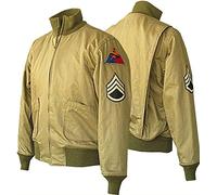 Veste bomber militaire légère en coton Vintage WW2 Wardaddy Brad Pitt Fury Don Trucker pour homme, marron, 4XL