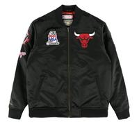 Blouson satin Chicago Bulls Flight Noir M