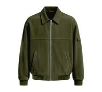 Veste bomber pour homme, col rabattable, fermeture éclair propre sur le devant, vêtement d'extérieur léger et décontracté pour un usage quotidien, les voyages, les w nds et le printemps, l'automne