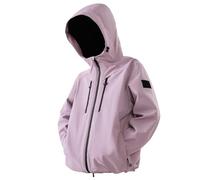 Veste bomber pour homme - Imperméable et respirante - Léger - Pliable - Coupe-vent - Pour vélo, activités de plein air et utilisation toutes saisons - Veste demi-saison avec poches latérales, Rose 2