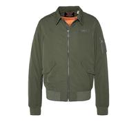 Veste Bombers Kaki Homme Schott Blouson Cwu M