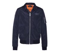 Veste Bombers Marine Homme Schott Blouson Cwu S