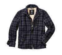 Brandit Veste polaire Classic Sherpa zippée Noir L Homme