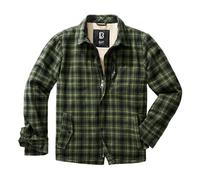 Brandit Veste textile Classic Sherpa noir-vert Taille 2XL Homme