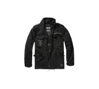 Brandit Motörhead M65, veste en textile L Noir/Blanc Noir/Blanc