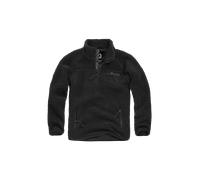 Brandit Teddyfleece, pull-over S Noir Noir