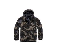 Veste Brandit Teddyfleece Worker Camouflage foncéL Camouflage foncé