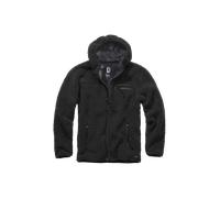 Brandit Teddyfleece Worker Jacket, color: black, size: M