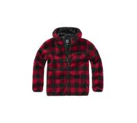 Veste Brandit Teddyfleece Worker Rouge/NoirM Rouge,Noir