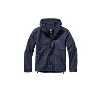 Brandit Windbreaker Frontzip, veste en textile L Bleu Foncé Bleu Foncé