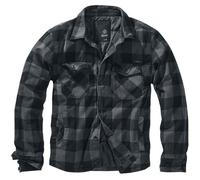 Veste Bûcheron - BRANDIT - Noir/Anthracite - 100% Coton - Taille Standard - Homme S