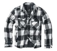 Veste Bûcheron - BRANDIT - Noir/Blanc - 100% Coton - Manches Longues - Taille Standard L