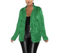 Veste Bureau Classique Femme Blazers Automne Ample Vestes Formelle Curvy Manteaus Transition Saison Giacca Elegante Donna Blousons Printemps té pour Look Professionnel