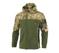 Veste Camouflage Homme Manteau Grande Taille Polaire Travail Blouson Hiver de Chasse Vetement Chasse Softshells Veste Hiver Homme Chaude Vert Clair XXL