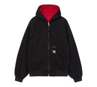 Veste Carhartt Wip 5o ans anniversaire og veste active toile - noir / utilise rouge rince BLACK XL