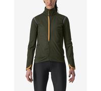Veste Castelli Alpha Ultimate Insulated vert foncé orange femme - XL