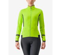 Veste Castelli Dinamica 2 GORE-TEX INFINIUM™ lime électrique noir femme - M
