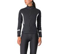 Veste Castelli Dinamica 2 Noir Clair Blanc Réfléchissant Femme, Taille XS.
