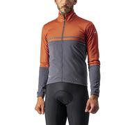 Veste Castelli Finestre Gris Foncé Rouge Fiery Vert, Taille L