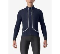 Veste Castelli Flight Air Rosso Corsa bleu foncé argenté - L