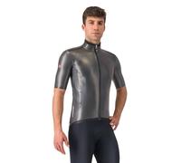 Veste Castelli Gabba R Manches Courtes Gris Noir, Taille M