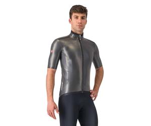 Veste Castelli Gabba R Manches Courtes Gris Noir, Taille XS.
