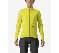 Veste Castelli Go GORE-TEX INFINIUM™ jaune brillant gris femme - S