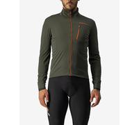 Veste Castelli Go GORE-TEX INFINIUM™ vert foncé rouge-orange - M