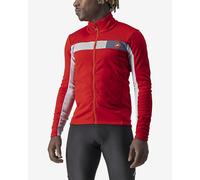Veste Castelli Mortirolo 6S GORE-TEX INFINIUM™ rouge argenté - S