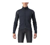 Veste Castelli Perfetto RoS 2 Rosso Corsa GORE-TEX INFINIUM™ manches amovibles noir clair - M