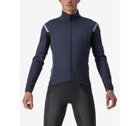 Veste Castelli Perfetto RoS 2 Rosso Corsa GORE-TEX INFINIUM™ manche amovible bleu foncé argent - XL