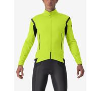 Veste Castelli Perfetto RoS 2 Rosso Corsa GORE-TEX INFINIUM™ vert lime électrique gris - XS