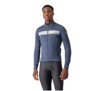 Veste Castelli Raddoppia 3 Manches Longues Bleu Gris, Taille L