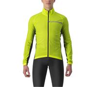 Veste Castelli Squadra Stretch Manches Longues Jaune Gris, Taille L