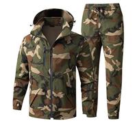 Veste Chasse Homme Peche Treillis Bombardier Hiver Vêtements de Travail Homme Impermeable Coupe-Pluie Grimage Militaire Grande Taille Accessoires Pantalon Militaire Cape Camouflage L